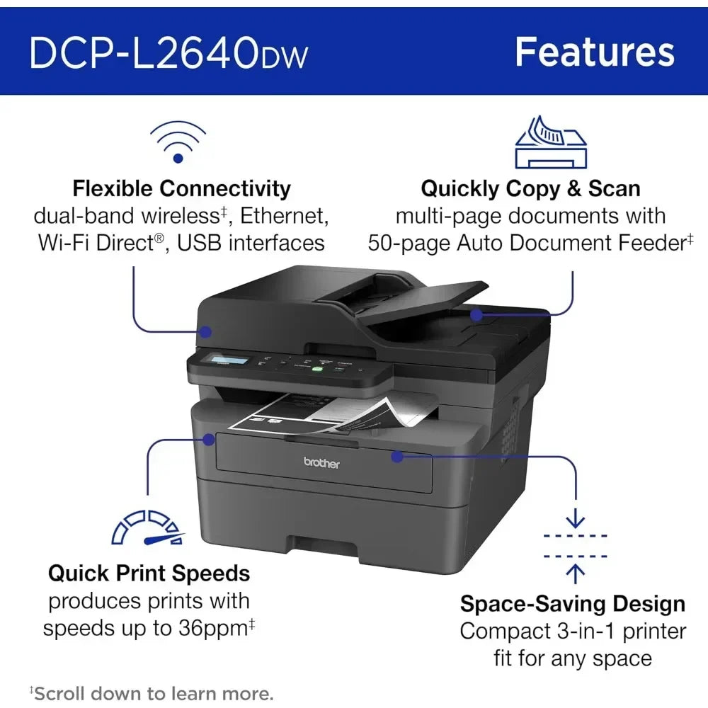 Smart Wireless Laser Printer